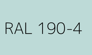 Couleur RAL 190-4