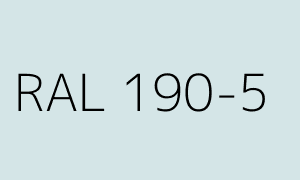Couleur RAL 190-5