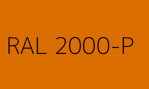 Couleur RAL 2000-P
