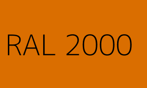 Couleur RAL 2000
