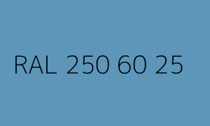 Couleur RAL 250 60 25