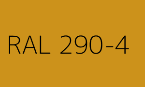 Couleur RAL 290-4
