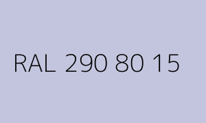 Couleur RAL 290 80 15