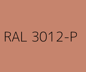 Couleur RAL 3012-P ROUGE BEIGE