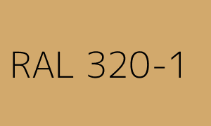 Couleur RAL 320-1