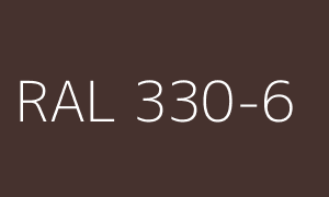 Couleur RAL 330-6