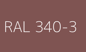 Couleur RAL 340-3