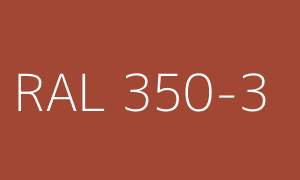 Couleur RAL 350-3