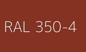 Couleur RAL 350-4