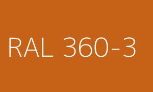 Couleur RAL 360-3