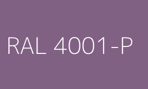 Couleur RAL 4001-P