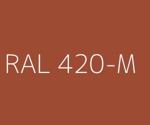 Couleur RAL 420-M 