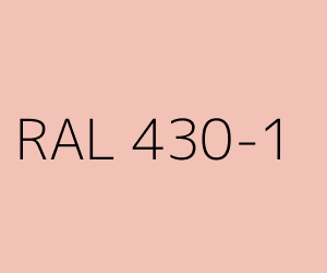Couleur RAL 430-1 