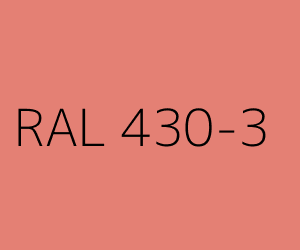 Couleur RAL 430-3 