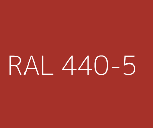 Couleur RAL 440-5 