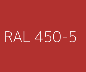 Couleur RAL 450-5 