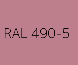 Couleur RAL 490-5 