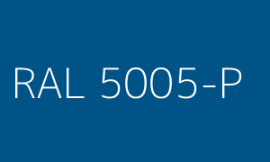 Couleur RAL 5005-P