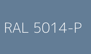 Couleur RAL 5014-P