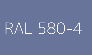 Couleur RAL 580-4