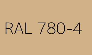 Couleur RAL 780-4