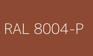 Couleur RAL 8004-P