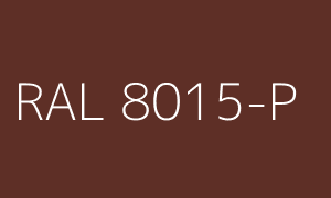 Couleur RAL 8015-P