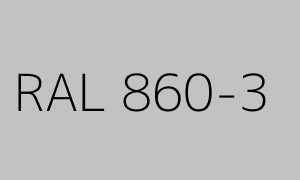 Couleur RAL 860-3