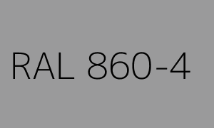 Couleur RAL 860-4