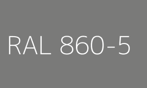 Couleur RAL 860-5