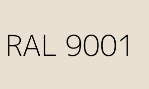 Couleur RAL 9001