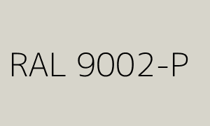 Couleur RAL 9002-P
